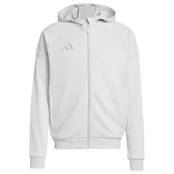 adidas Tiro 25 Casual Trainingspak Full-Zip Hooded Lichtgrijs Wit