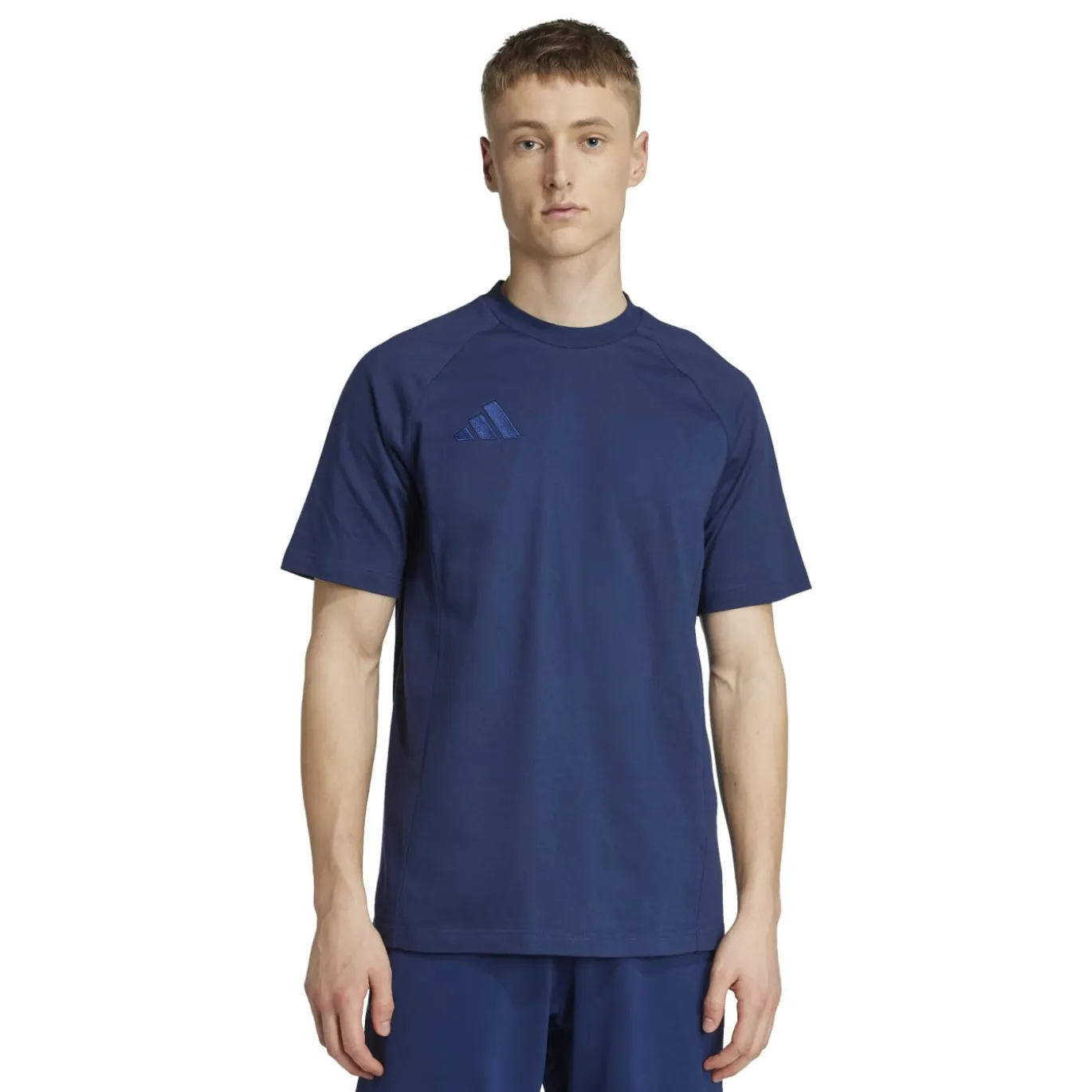 adidas Tiro 25 Casual T-Shirt Donkerblauw