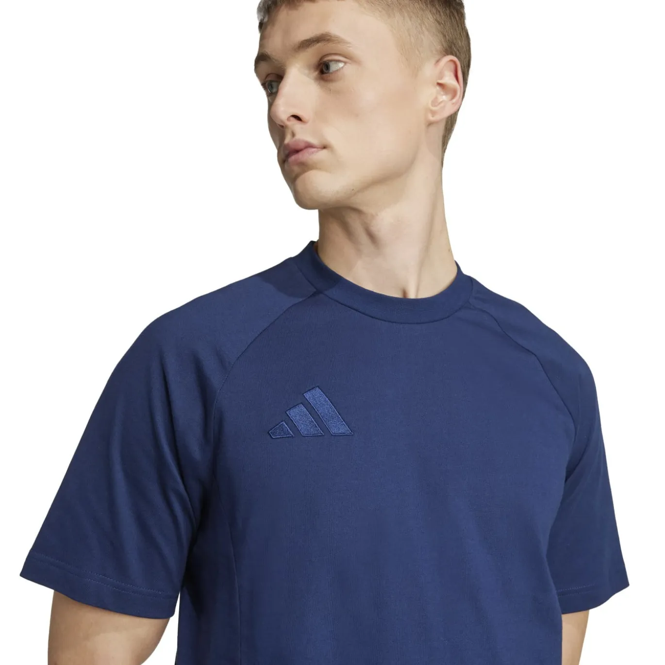 adidas Tiro 25 Casual T-Shirt Donkerblauw