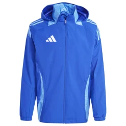 adidas Tiro 24 Competition Allweather Jas Blauw Lichtblauw