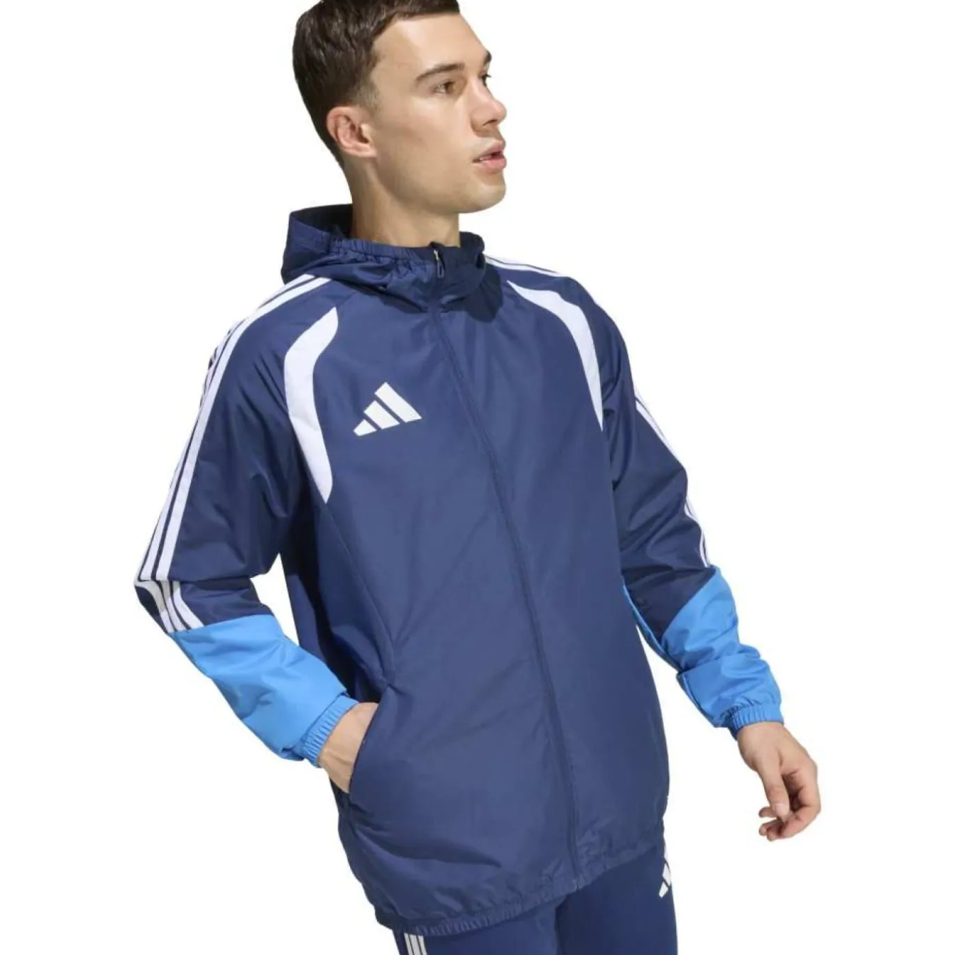 adidas Tiro 26 Competition Allweather Jack Donkerblauw Blauw