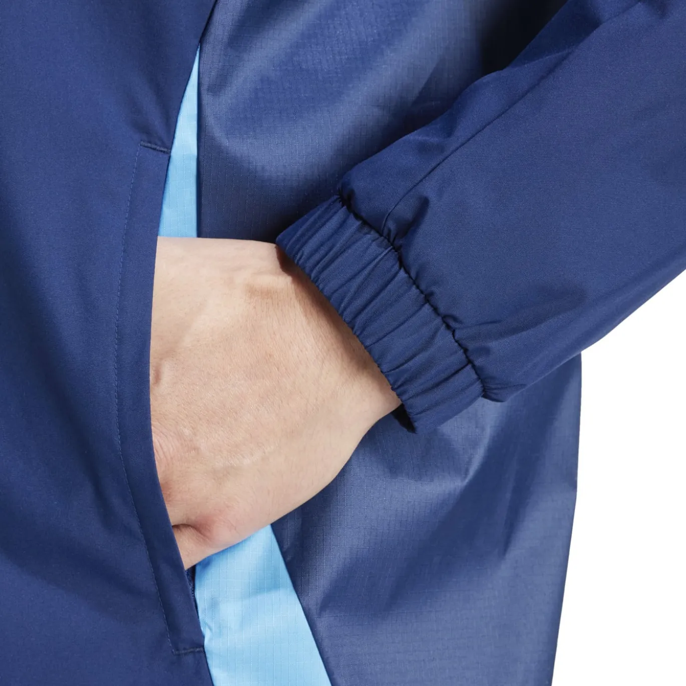 adidas Tiro 24 Competition Allweather Jas Donkerblauw Blauw