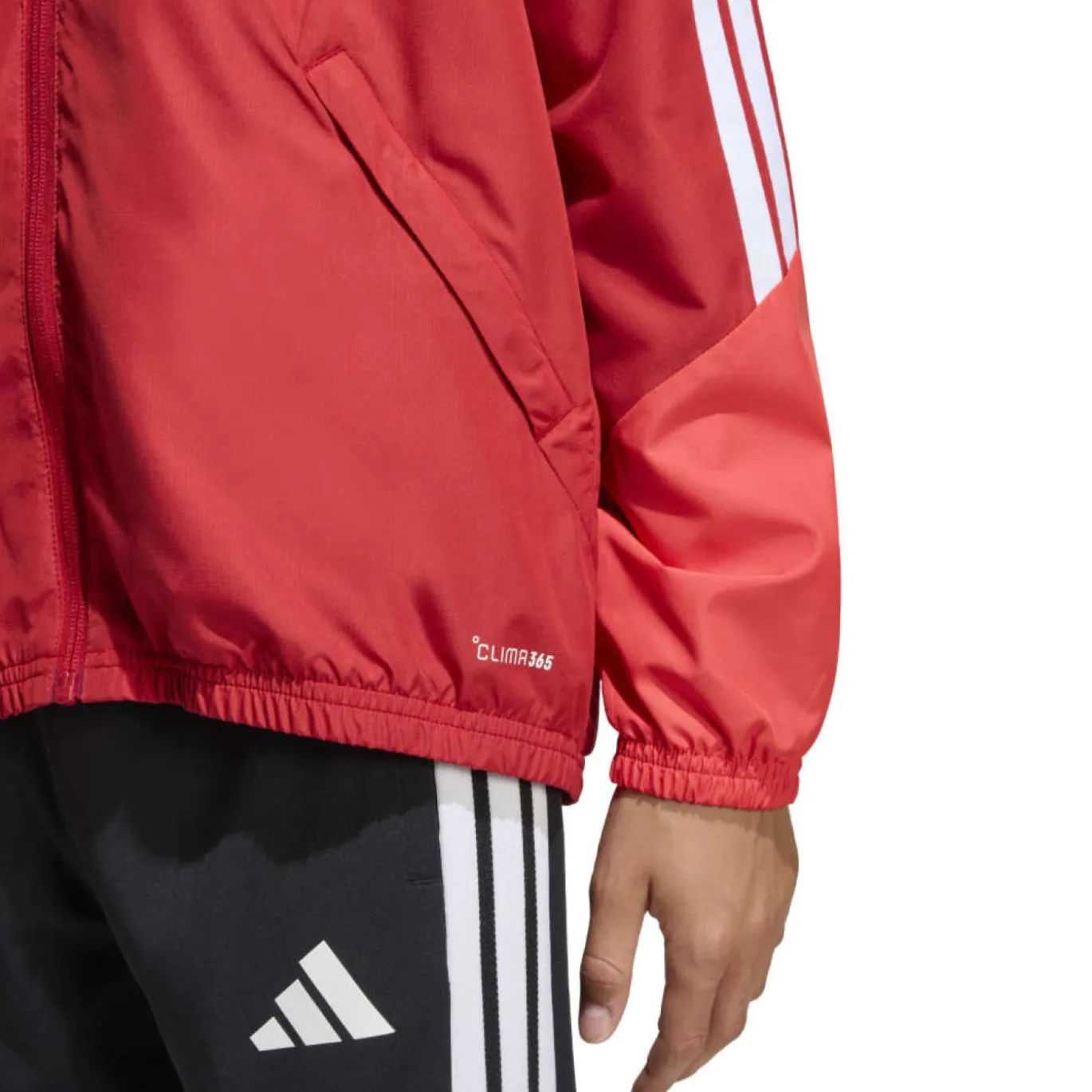 adidas Tiro 26 Competition Allweather Jack Kids Rood Wit