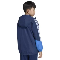 adidas Tiro 26 Competition Allweather Jack Kids Donkerblauw Blauw
