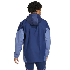 adidas Tiro 25 Competition Allweather Jack Donkerblauw Lichtblauw