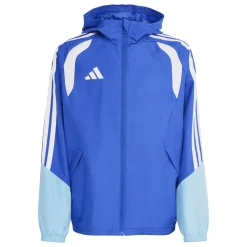 adidas Tiro 26 Competition Allweather Jack Kids Blauw Lichtblauw