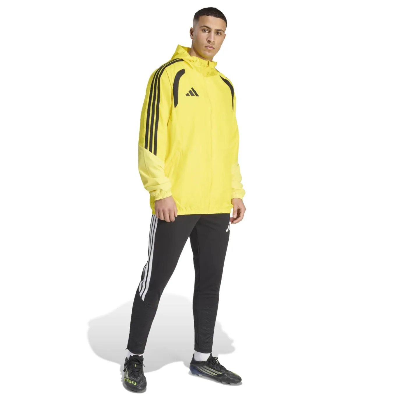 adidas Tiro 26 Competition Allweather Trainingsjack Geel Lichtgeel