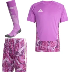 adidas Tiro 26 Competition Keeperstenue Korte Mouwen Roze