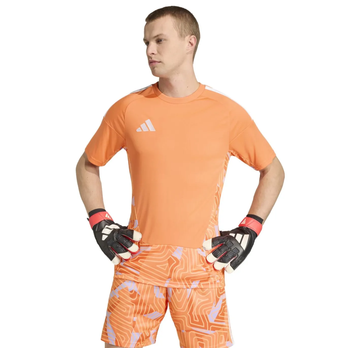 adidas Tiro 26 Competition Keeperstenue Korte Mouwen Oranje