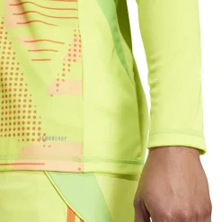 adidas Tiro 24 Competition Keepersshirt Lange Mouwen Geel Oranje Groen Roze