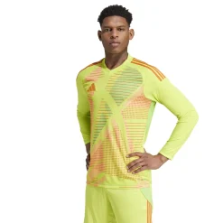 adidas Tiro 24 Competition Keepersshirt Lange Mouwen Geel Oranje Groen Roze