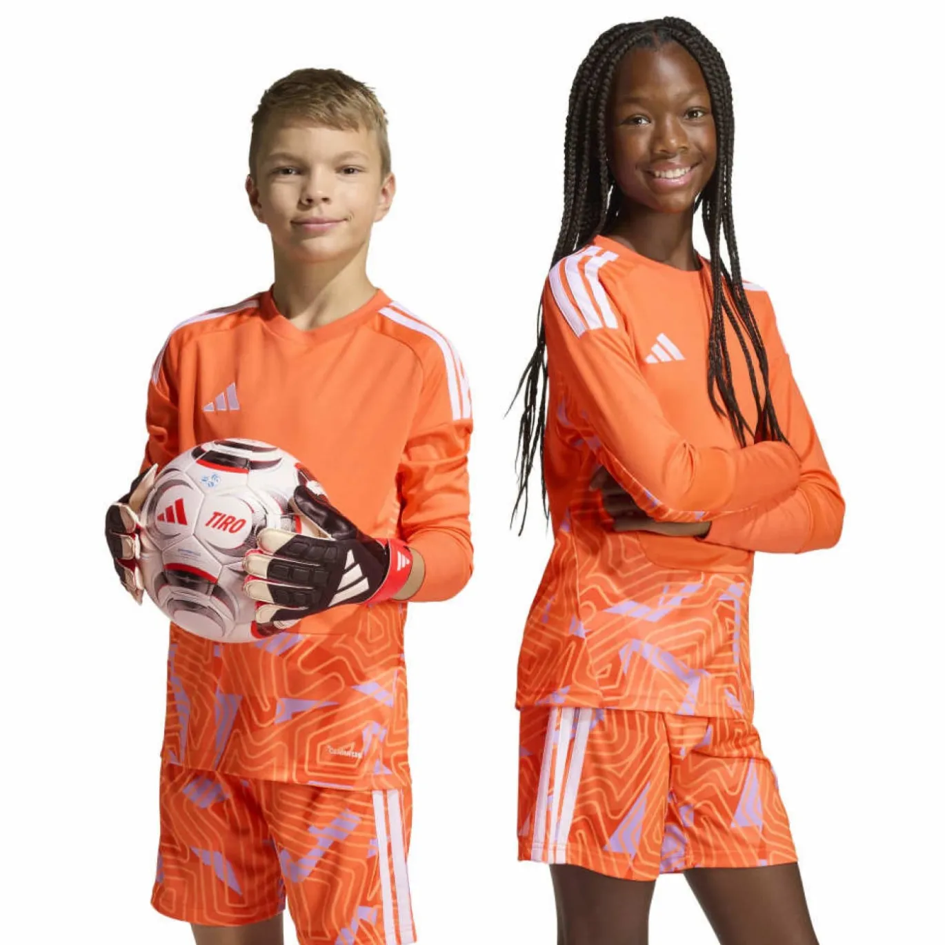 adidas Tiro 26 Competition Keepersshirt Lange Mouwen Kids Oranje