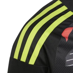 adidas Tiro 24 Competition Keepersshirt Lange Mouwen Kids Zwart Lichtgroen Rood