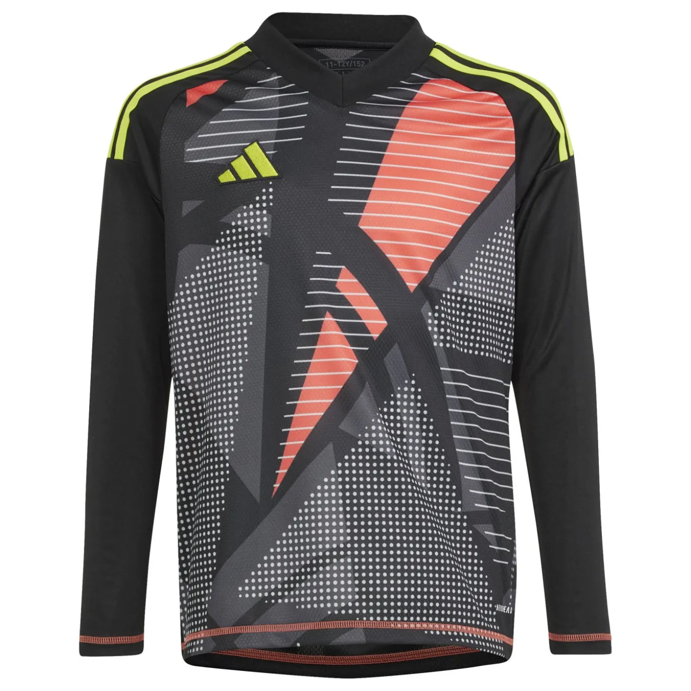 adidas Tiro 24 Competition Keepersshirt Lange Mouwen Kids Zwart Lichtgroen Rood