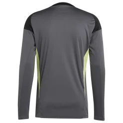 adidas Tiro 25 Competition Keepersshirt Lange Mouwen Grijs Zwart Lichtgroen