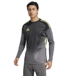 adidas Tiro 25 Competition Keepersshirt Lange Mouwen Grijs Zwart Lichtgroen