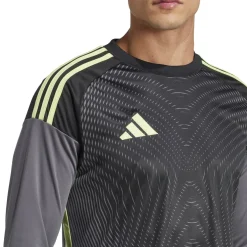 adidas Tiro 25 Competition Keepersshirt Lange Mouwen Grijs Zwart Lichtgroen
