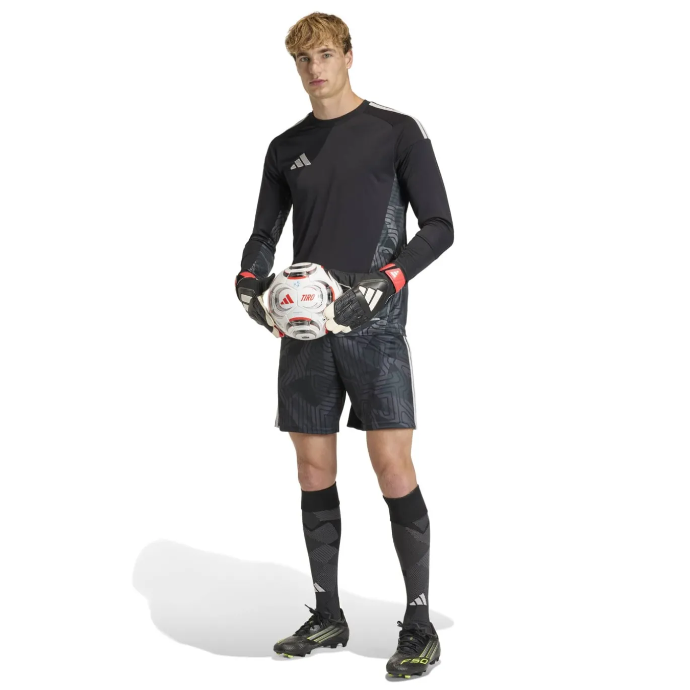 adidas Tiro 26 Competition Keepersshirt Lange Mouwen Zwart