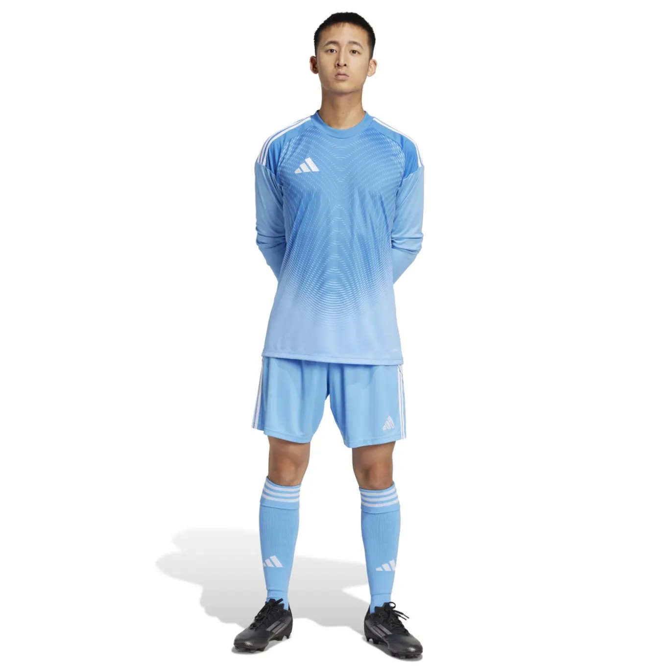 adidas Tiro 25 Competition Keepersshirt Lange Mouwen Lichtblauw Wit