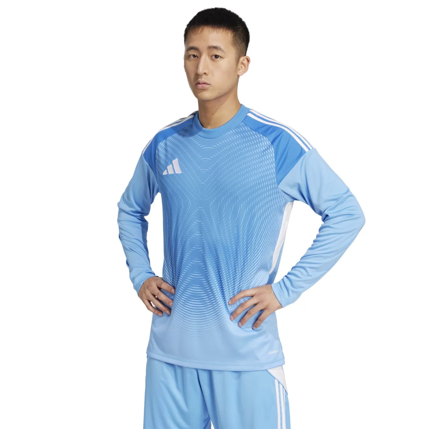 adidas Tiro 25 Competition Keepersshirt Lange Mouwen Lichtblauw Wit