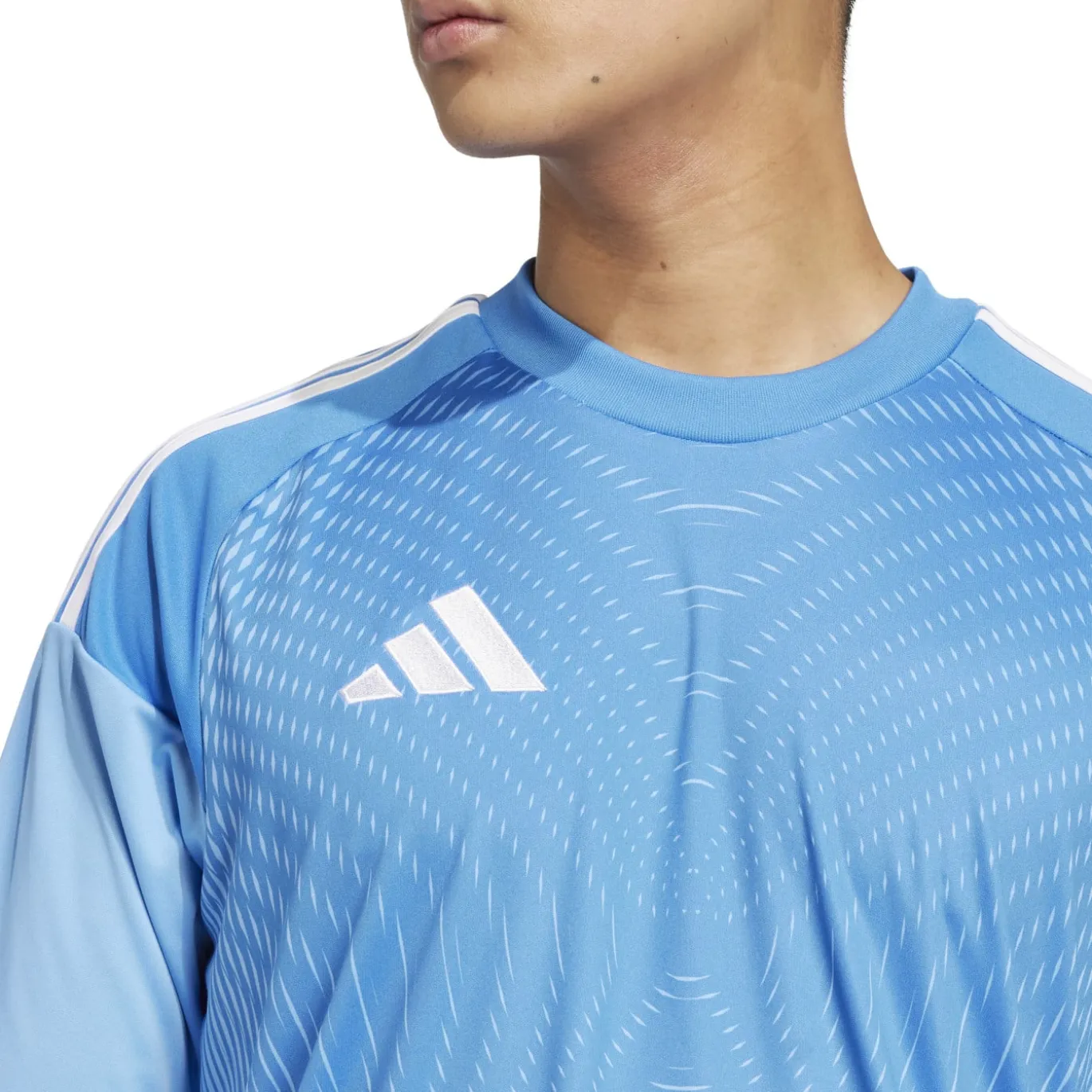 adidas Tiro 25 Competition Keepersshirt Lange Mouwen Lichtblauw Wit