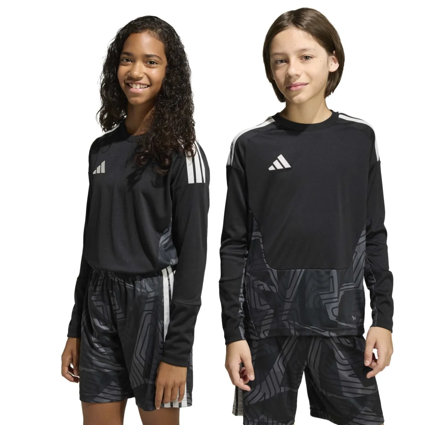 adidas Tiro 26 Competition Keepersshirt Lange Mouwen Kids Zwart