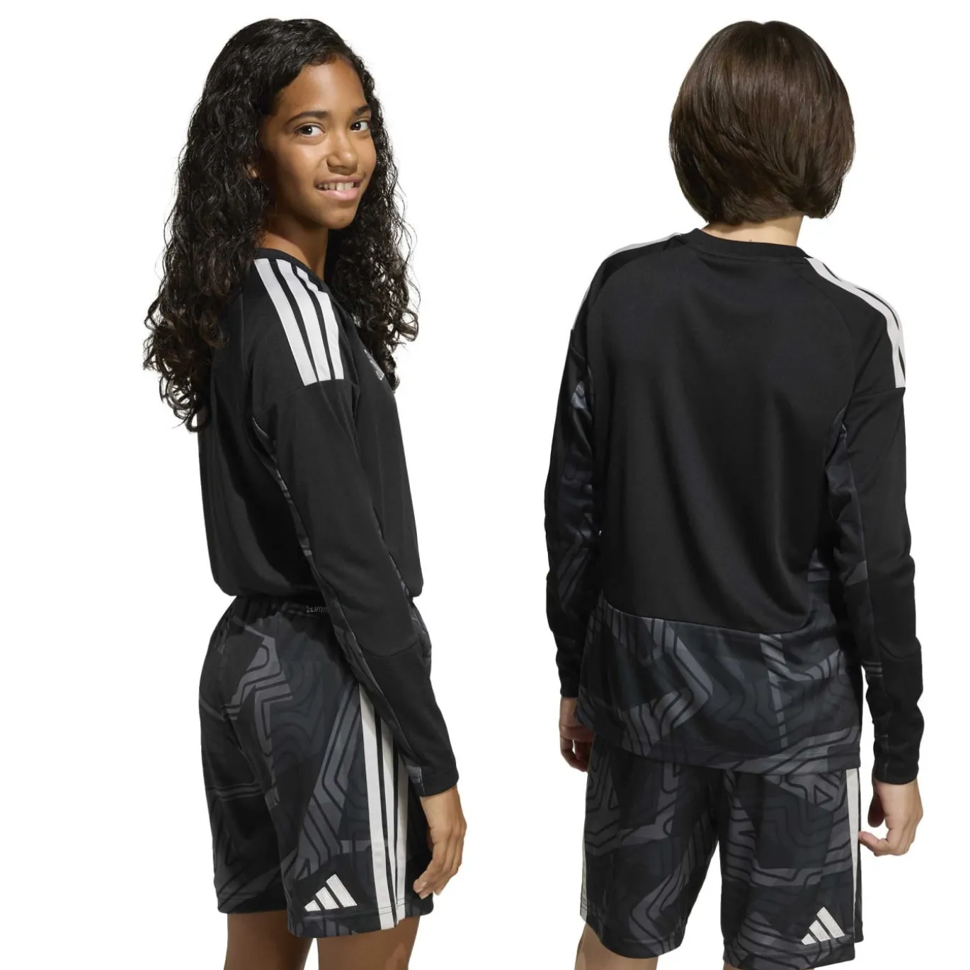 adidas Tiro 26 Competition Keepersshirt Lange Mouwen Kids Zwart