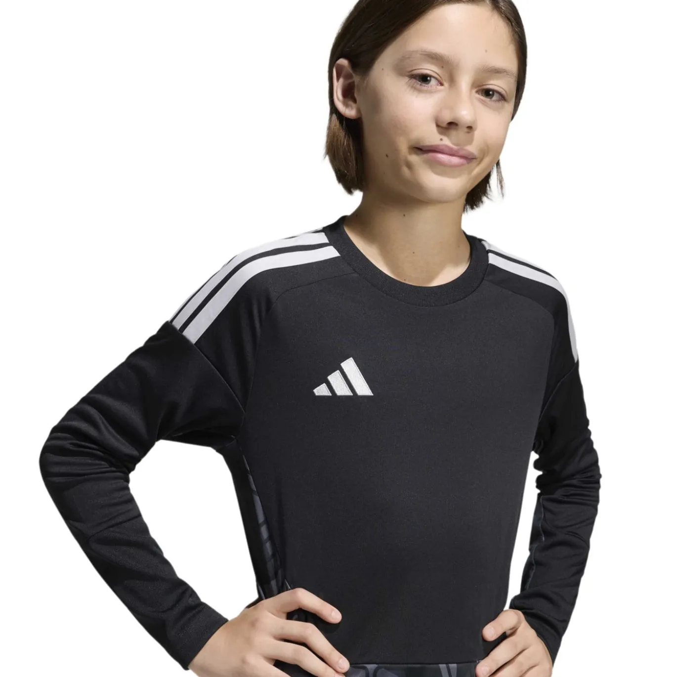adidas Tiro 26 Competition Keepersshirt Lange Mouwen Kids Zwart