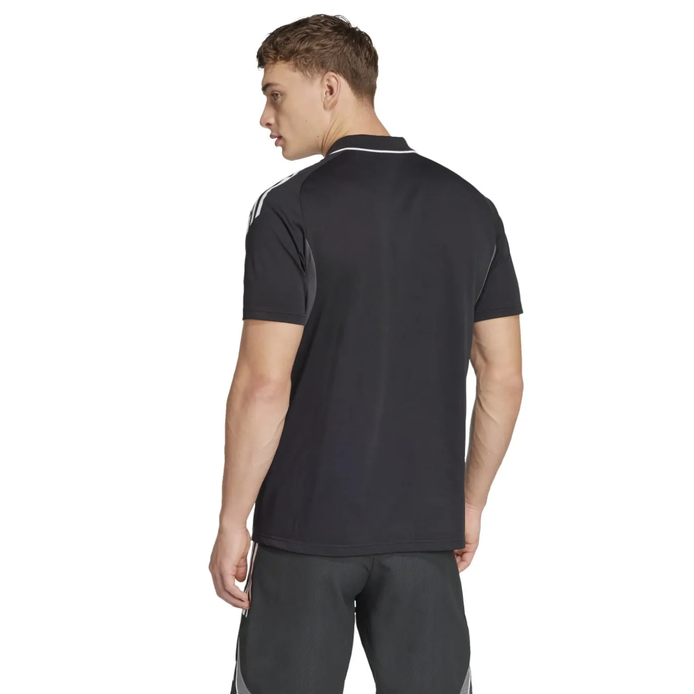 adidas Tiro 25 Competition Polo Trainingsset Zwart Wit
