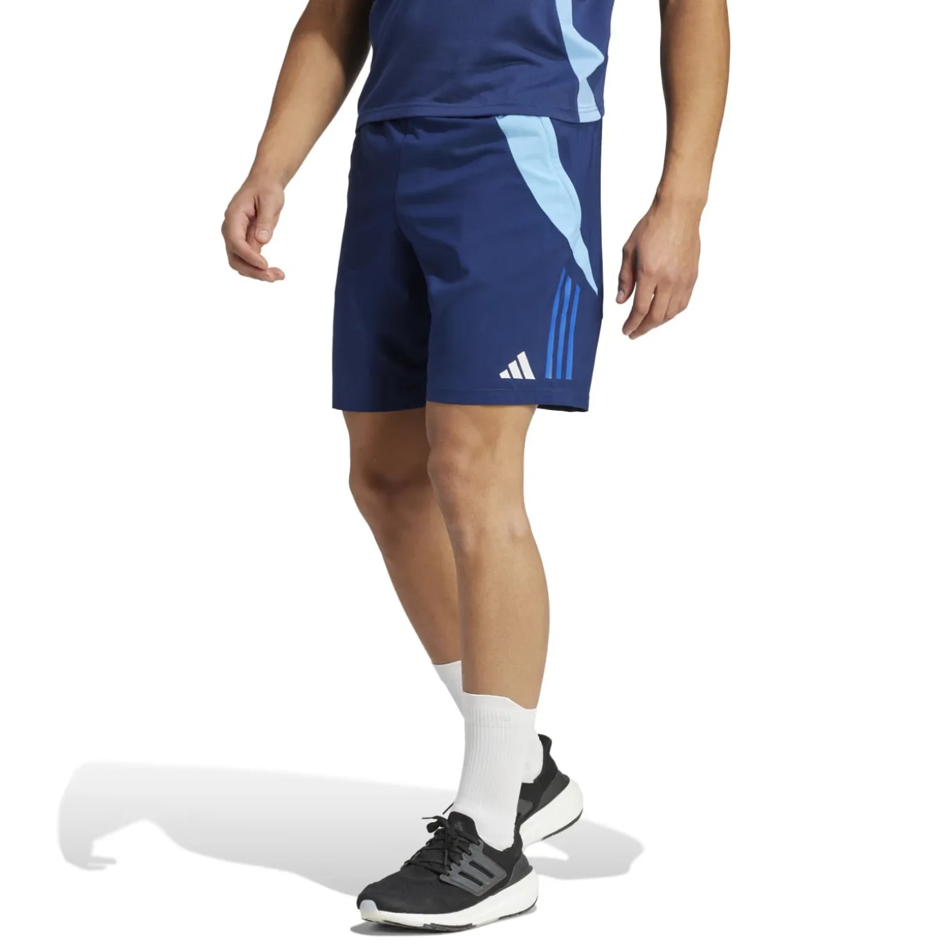 adidas Tiro 24 Competition Polo Trainingsset Blauw Donkerblauw