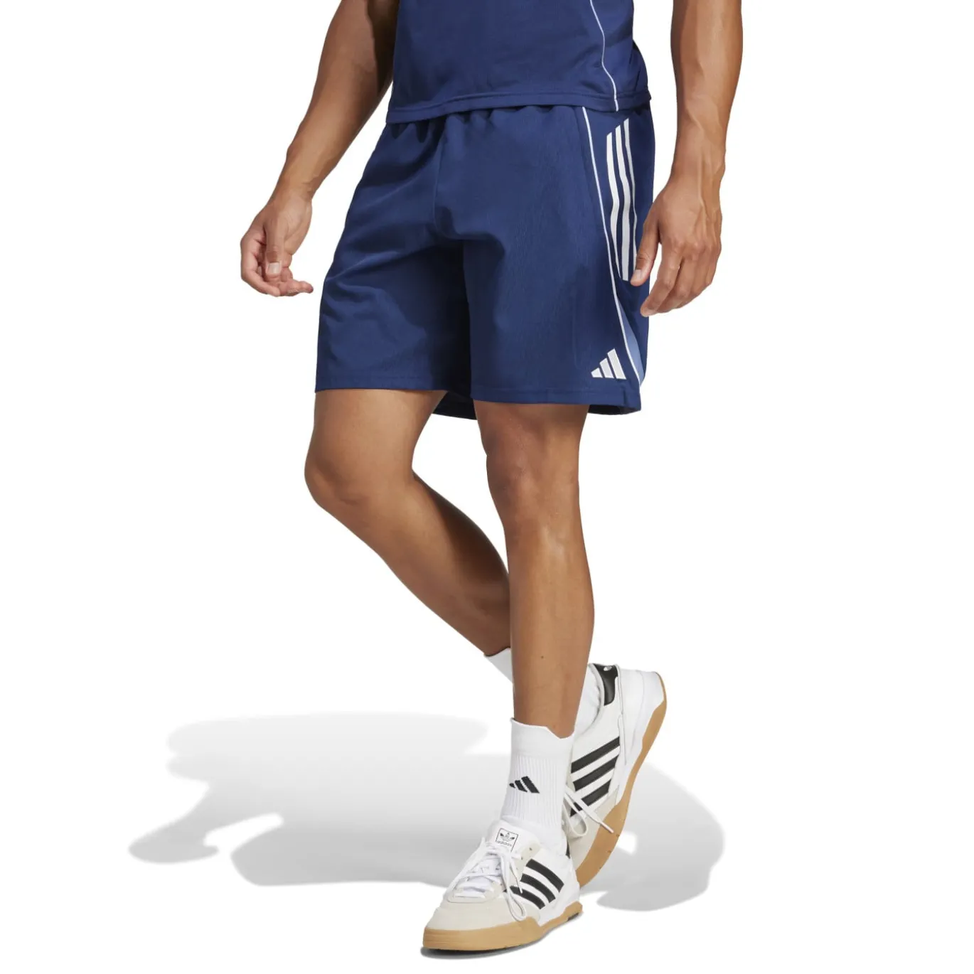 adidas Tiro 25 Competition Polo Trainingsset Donkerblauw Lichtblauw