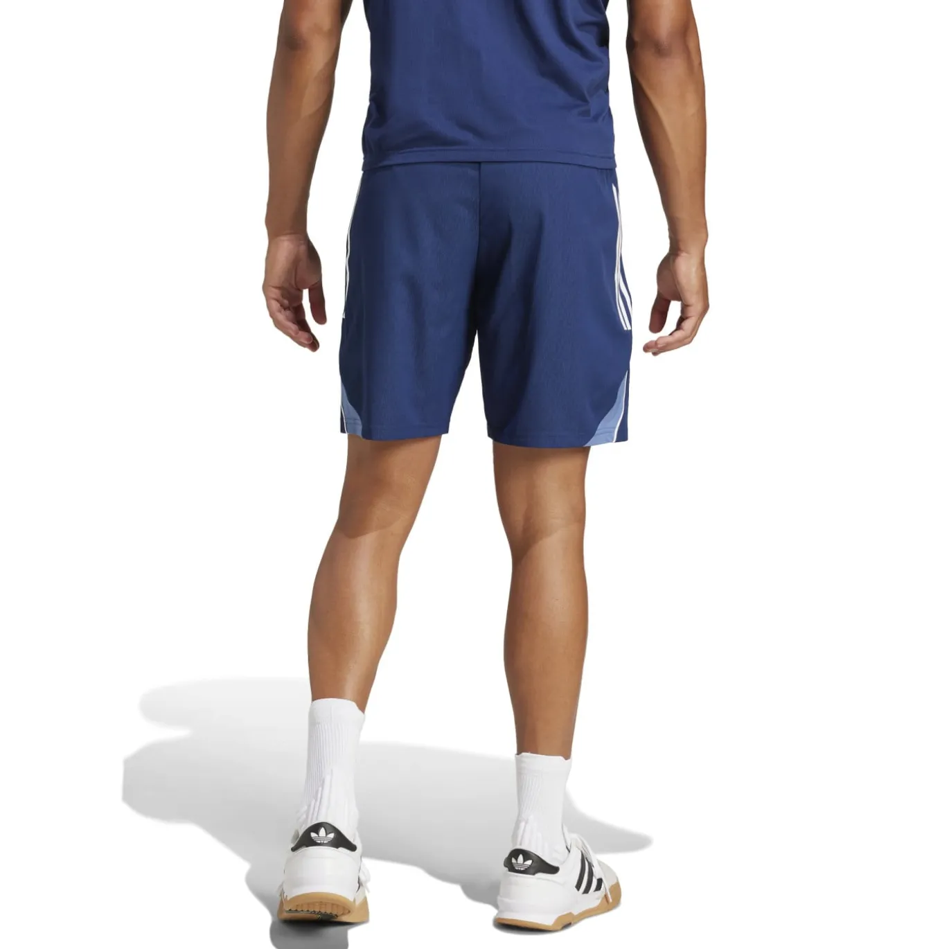adidas Tiro 25 Competition Polo Trainingsset Donkerblauw Lichtblauw