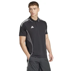 adidas Tiro 25 Competition Polo Zwart Wit