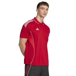 adidas Tiro 25 Competition Polo Rood Lichtrood