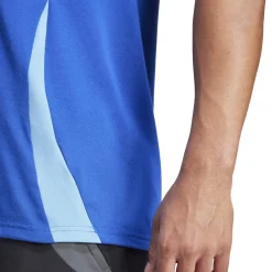 adidas Tiro 24 Competition Polo Blauw Lichtblauw