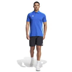 adidas Tiro 24 Competition Polo Blauw Lichtblauw
