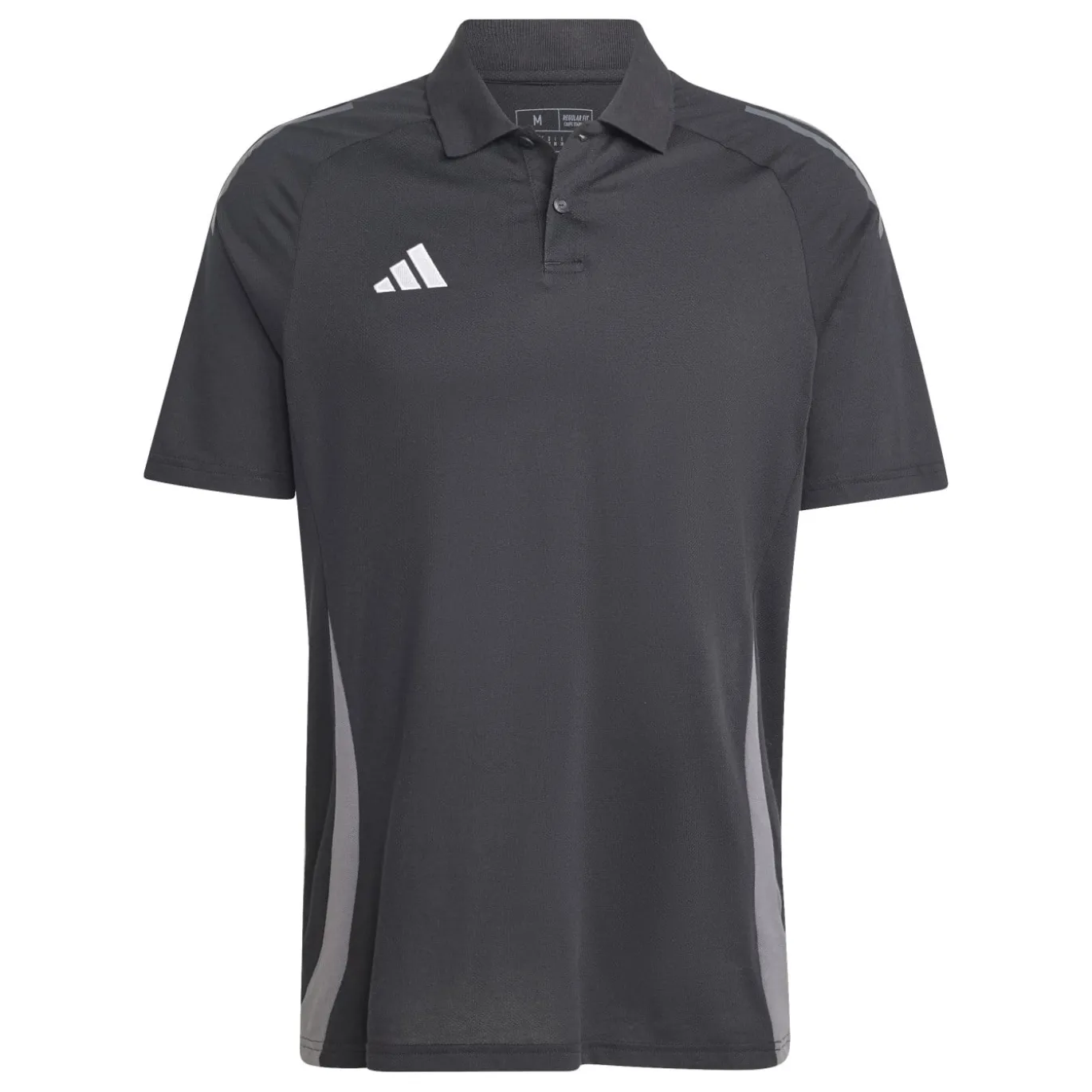 adidas Tiro 24 Competition Polo Zwart Donkergrijs