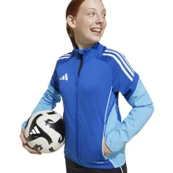 adidas Tiro 25 Competition Trainingspak Full-Zip Kids Blauw Lichtblauw Donkerblauw