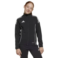 adidas Tiro 25 Competition Trainingspak Full-Zip Kids Zwart Wit Grijs