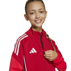 adidas Tiro 25 Competition Trainingspak Full-Zip Kids Rood Zwart Wit