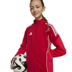adidas Tiro 25 Competition Trainingspak Full-Zip Kids Rood Zwart Wit