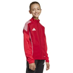 adidas Tiro 25 Competition Trainingspak Full-Zip Kids Rood Zwart Wit