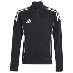 adidas Tiro 25 Competition Trainingspak 1/4-Zip Kids Zwart Wit Grijs