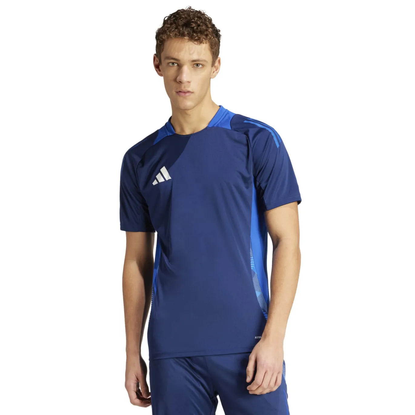 adidas Tiro 24 Competition Trainingsset Donkerblauw Blauw Wit