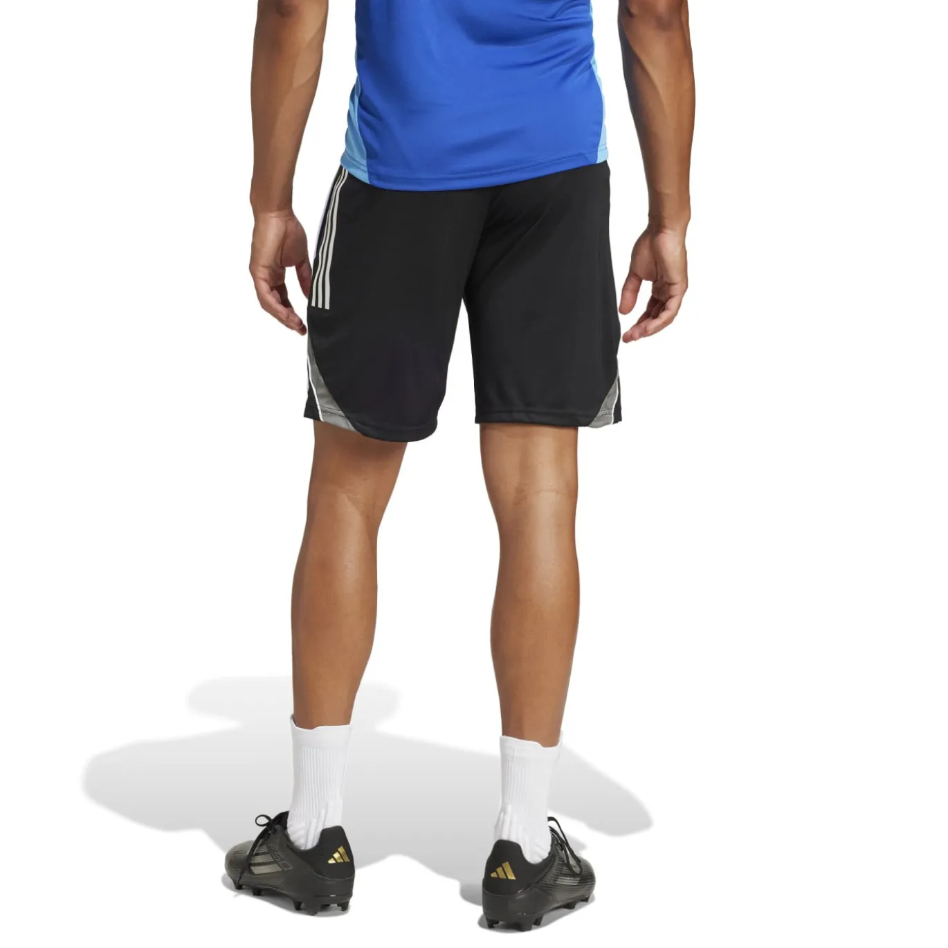 adidas Tiro 25 Competition Trainingsbroekje Zwart Wit Grijs