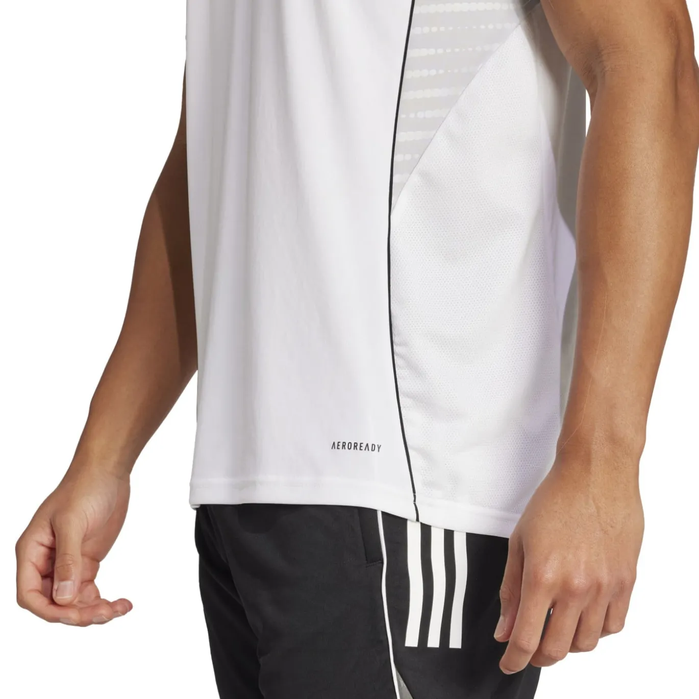 adidas Tiro 25 Competition Trainingsset Wit Zwart