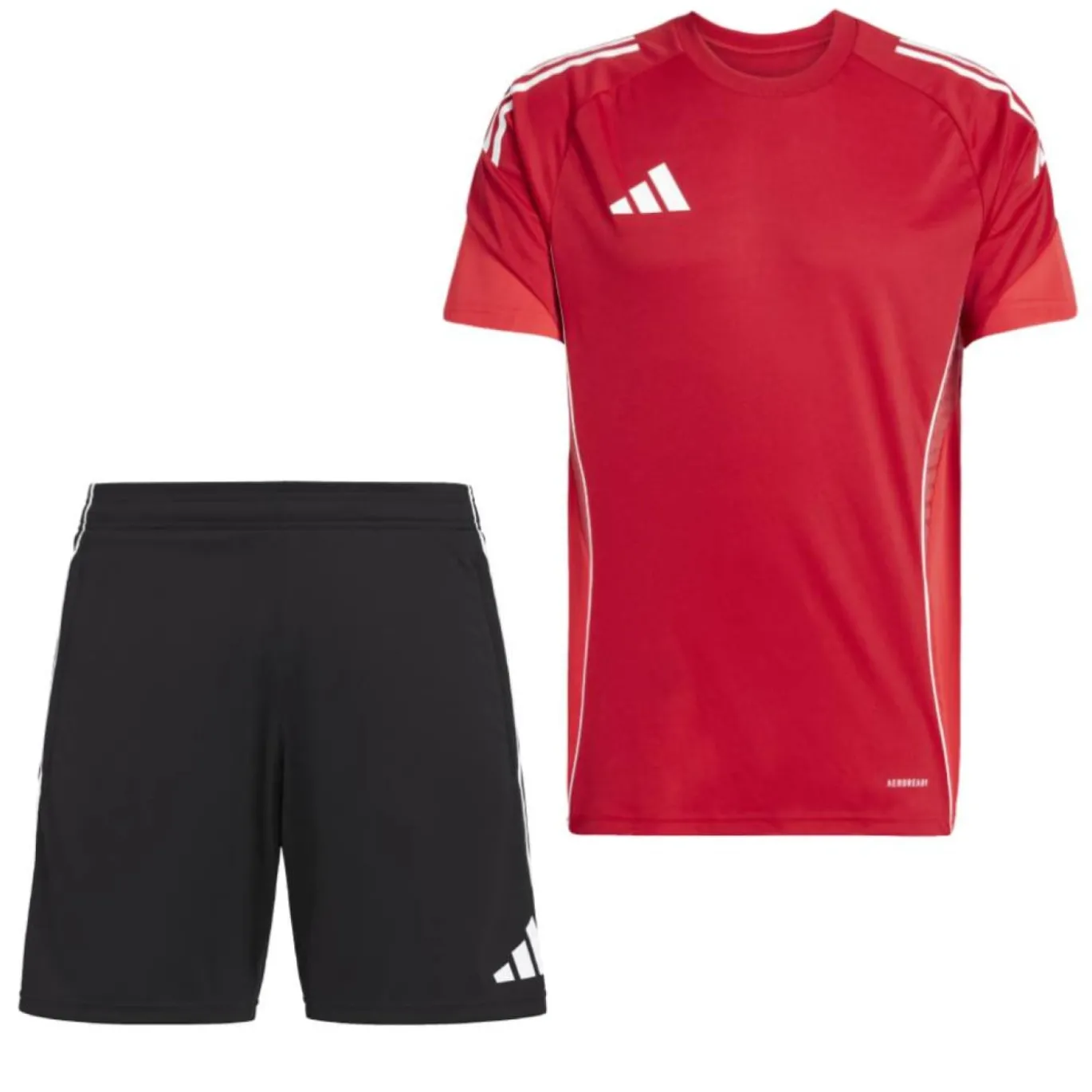 adidas Tiro 25 Competition Trainingsset Rood Zwart Grijs