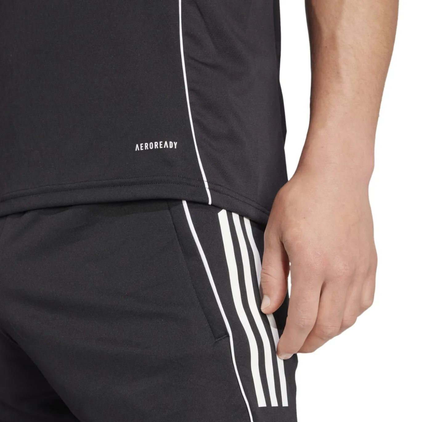 adidas Tiro 25 Competition Trainingsset Zwart Wit Grijs