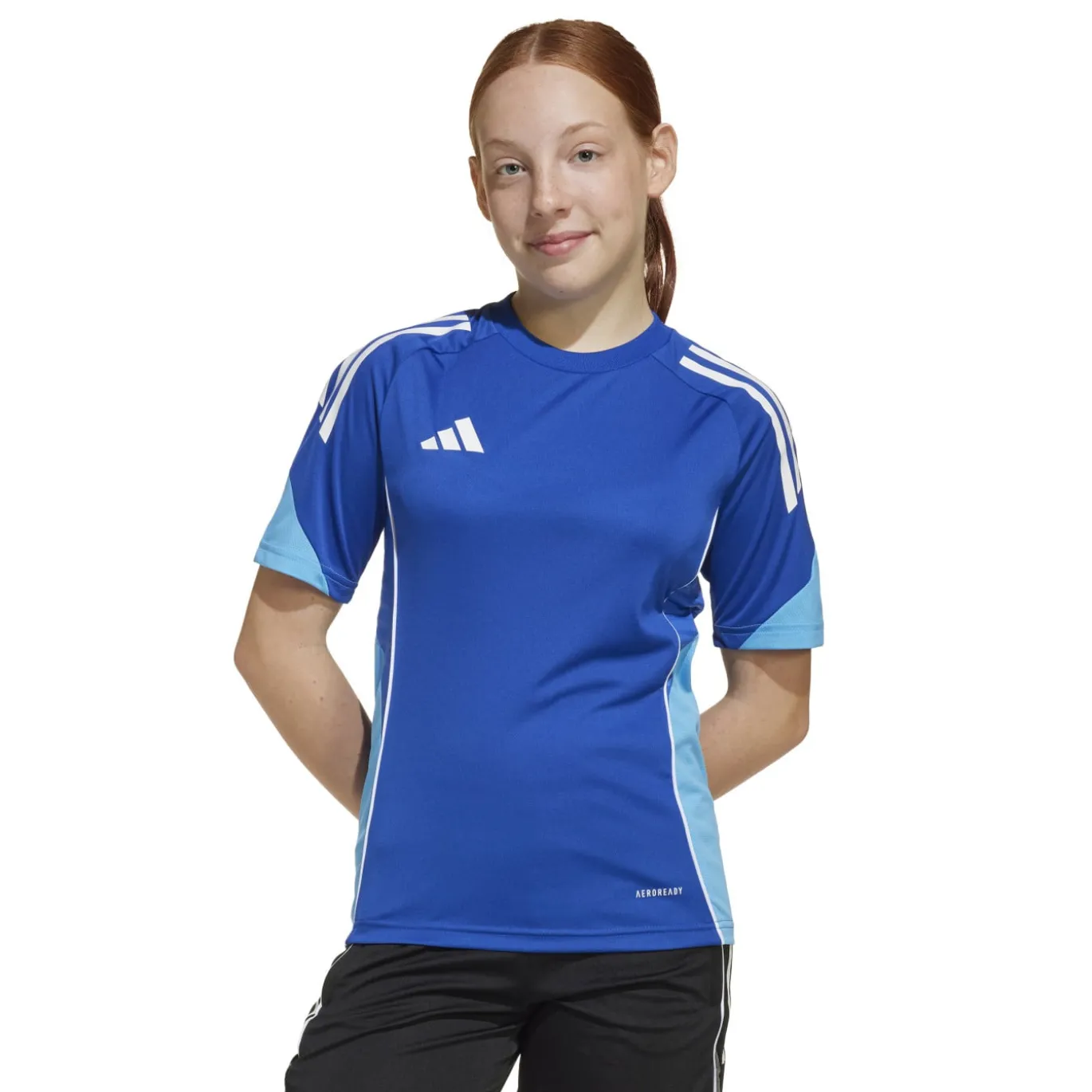 adidas Tiro 25 Competition Trainingsset Kids Blauw Donkerblauw Lichtblauw