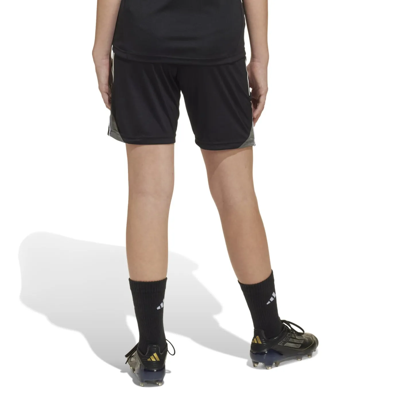 adidas Tiro 25 Competition Trainingsset Kids Zwart Wit Grijs